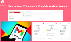 Techstute | someone is using my youtube account